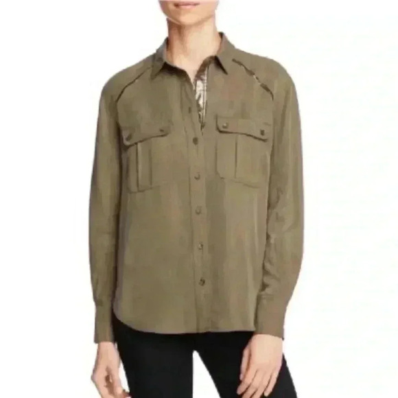 Free people off campus  metallic details shirts - Picture 3 of 10